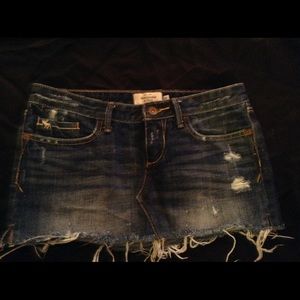 Abercrombie and Fitch Denim Skirt